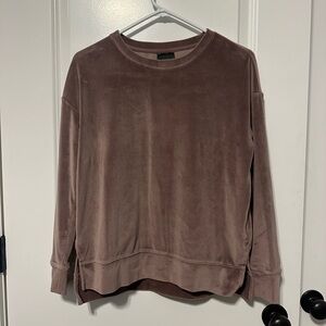 32 Degree Women’s Mauve Velvet Pullover size XS